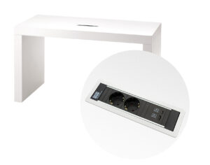 Mattia seating table Smart 130 - weiß Mattia seating table Smart 130 - weiß