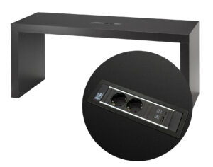 Mattia seating table Smart 170 - schwarz Mattia seating table Smart 170 - schwarz