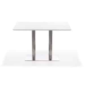 Roco Sitztisch / MDF 120x79 - weiß