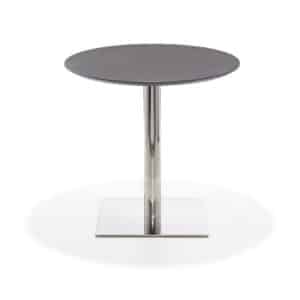 Paolo seatingtable MDF Ø 69 cm anthracite - gray