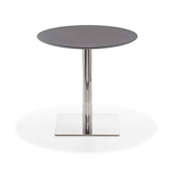 Paolo seatingtable MDF Ø 79 cm anthracite