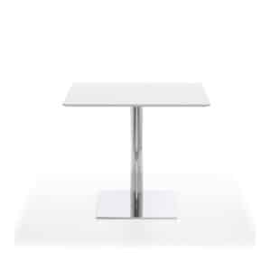 Paolo Sitztisch / MDF 79x79 - weiß