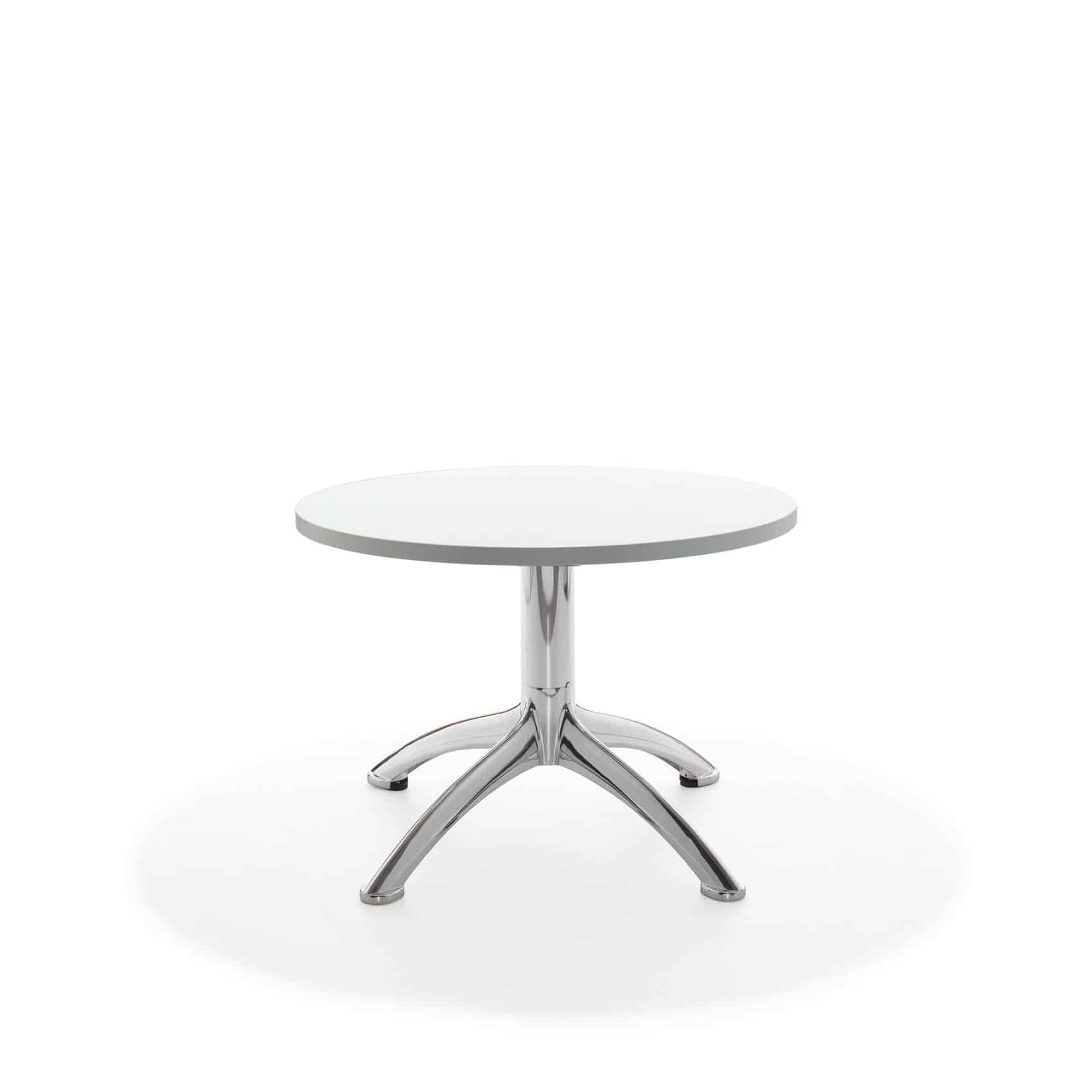 K4 side table KS Ø 70 cm white