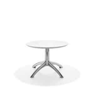 K4 side table MDF Ø 69 cm white
