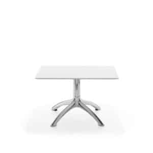 K4 side table MDF 79x79 cm white - white