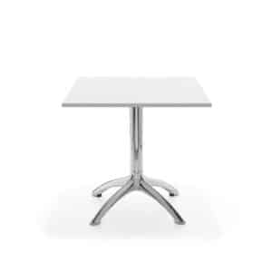 K4 seating table KS 70x70 cm white - white