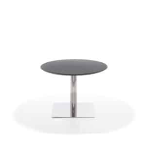 Paolo sidetable MDF Ø 79 cm anthracite - gray