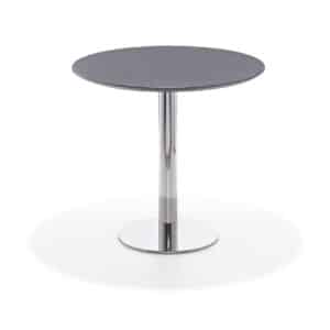 Enzo seating table MDF Ø 69 cm anthracite - gray