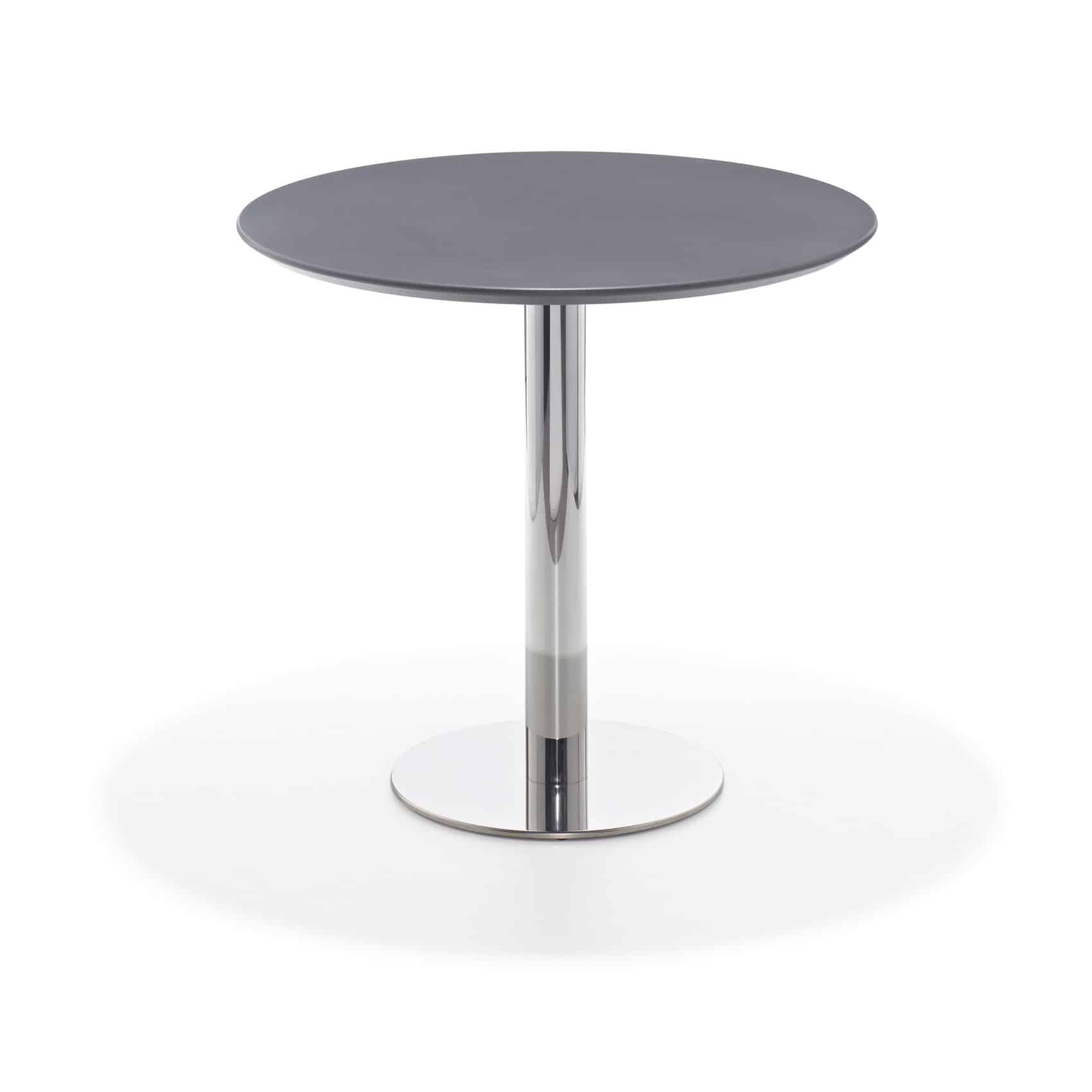Enzo seating table MDF Ø 79 cm anthracite