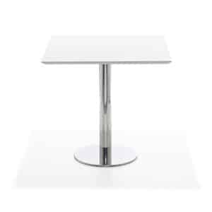 Enzo seating table MDF 79 x 79 cm white - white