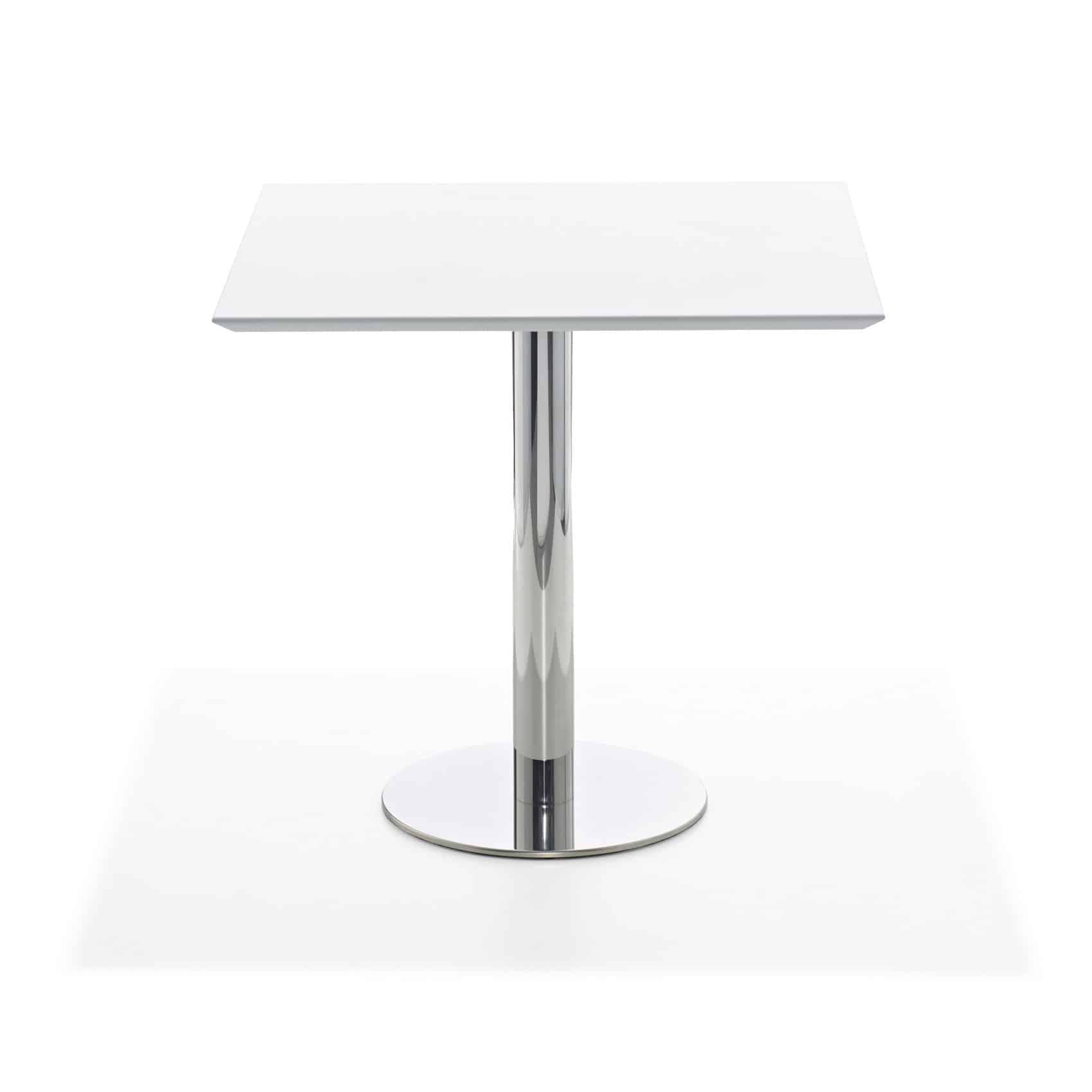 Enzo seating table MDF 79 x 79 cm white
