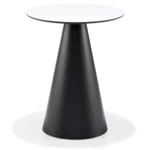 IKON Sitztisch 59 - weiß/schwarz
