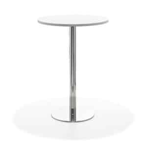 Enzo bar table KS Ø 70 cm white - white