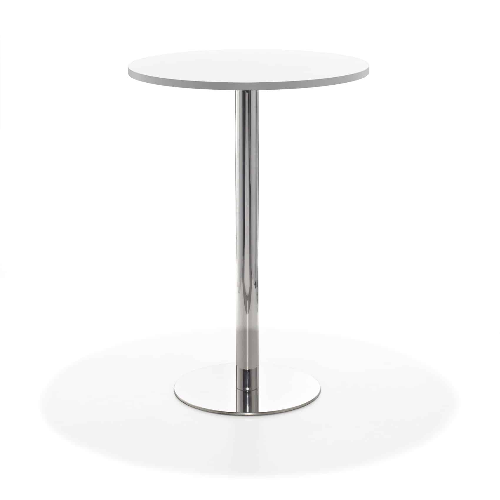 Enzo bar table KS Ø 80 cm white