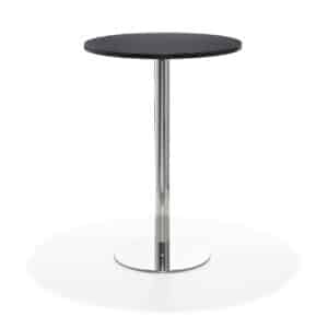 Enzo bar table KS Ø 60 cm black - black