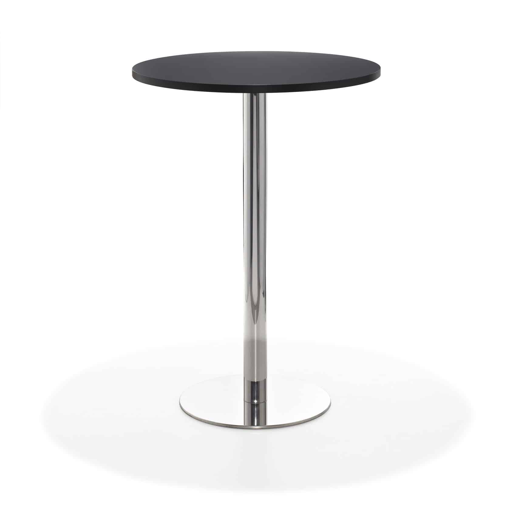 Enzo bar table KS Ø 80 cm black
