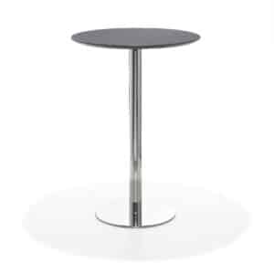 Enzo bar table MDF Ø 69 cm anthracite - gray