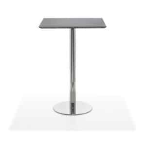 Enzo bar table MDF 79 x 79 cm anthracite - gray