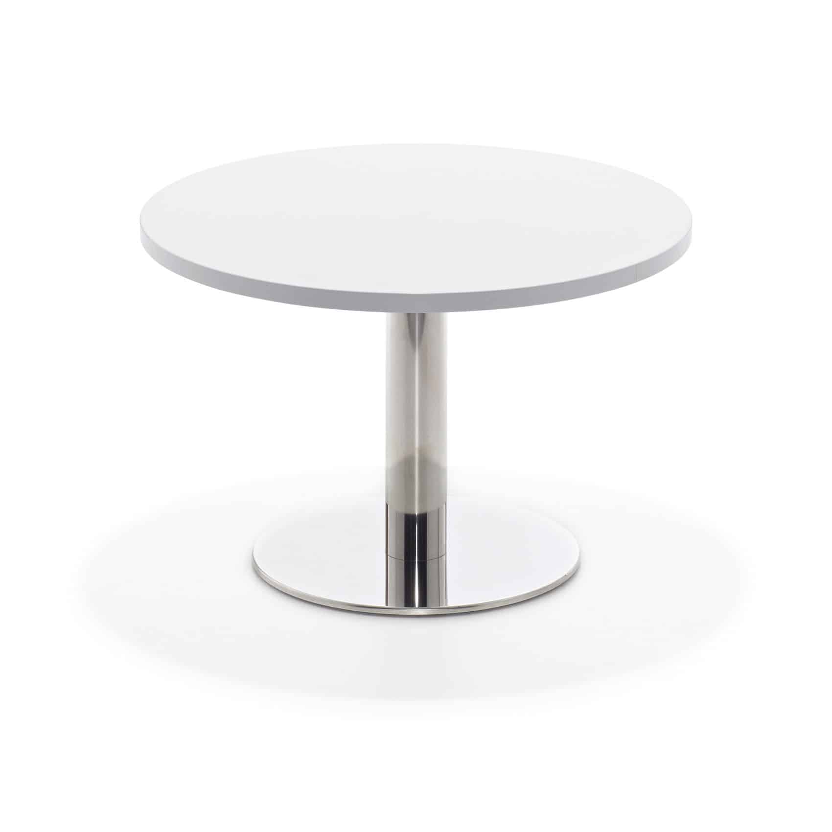 Enzo side table KS Ø 80 cm white