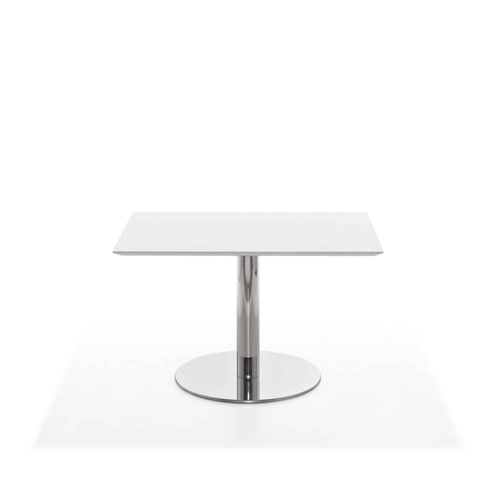 Enzo side table MDF 79 x 79 cm white