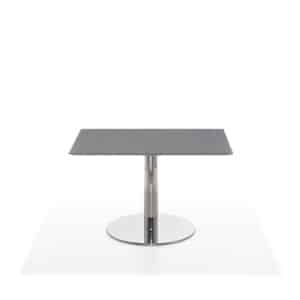 Enzo side table MDF 79 x 79 cm anthracite - gray