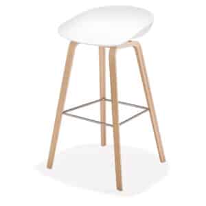 about a stool - white