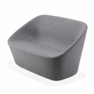Log Lounge 2 seater - grey