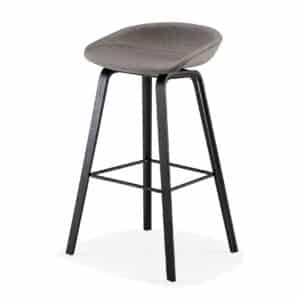 about a stool black edition - grey/black