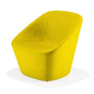 Log Lounge 1 seater - yellow