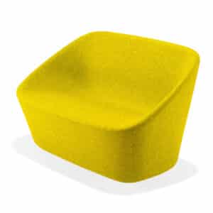 Log Lounge 2 seater - yellow