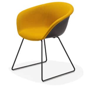 Duna 02 Chair - ocher yellow