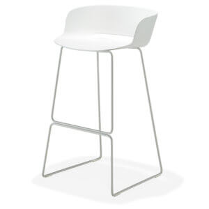 Babila stool - white