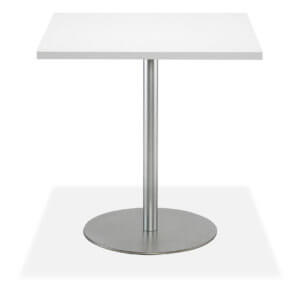 Brio Sitztisch / KS 70x70 weiß - weiß