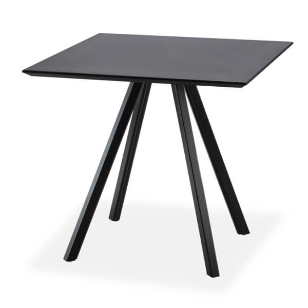 about a seatingtable black edition / MDF 79x79