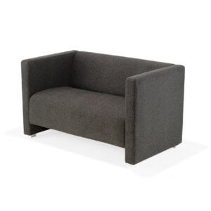 Qubo 2 seater fabric - gray