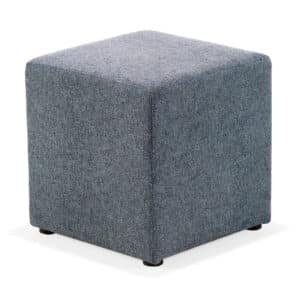 Cube Sitzwürfel Stoff - blau