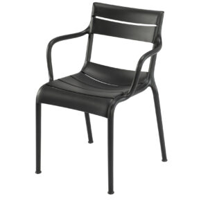 Souvenir with armrests - schwarz