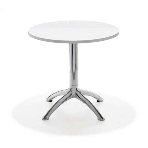 K4 seating table KS Ø 80 cm white