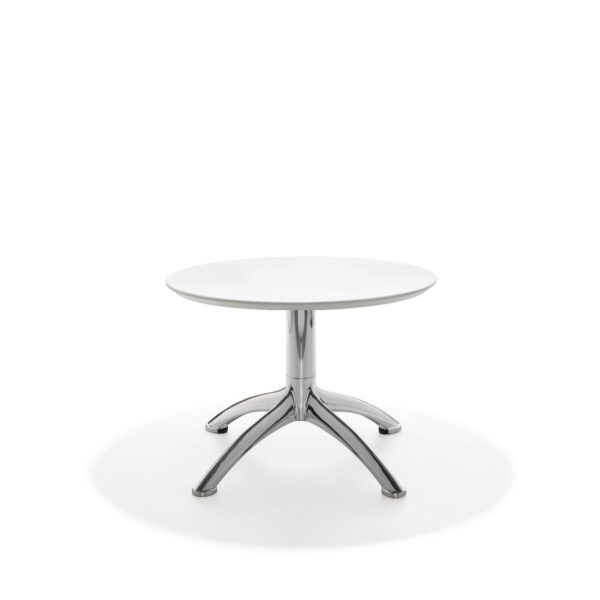 K4 side table MDF Ø 69 cm white