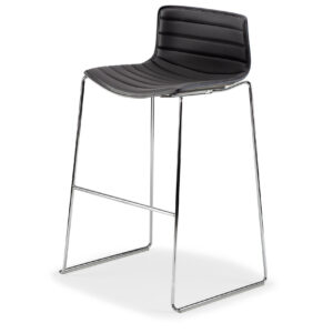 Catifa-Barhocker Club - schwarz