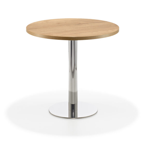 Enzo seating table KS Ø 70 cm oak