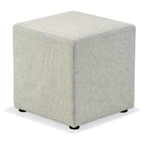 Cube Sitzwürfel Stoff - hellgrau