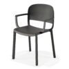 Dome with armrest