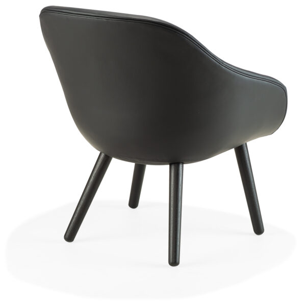 about a lounge 1er black leather – Bild 2