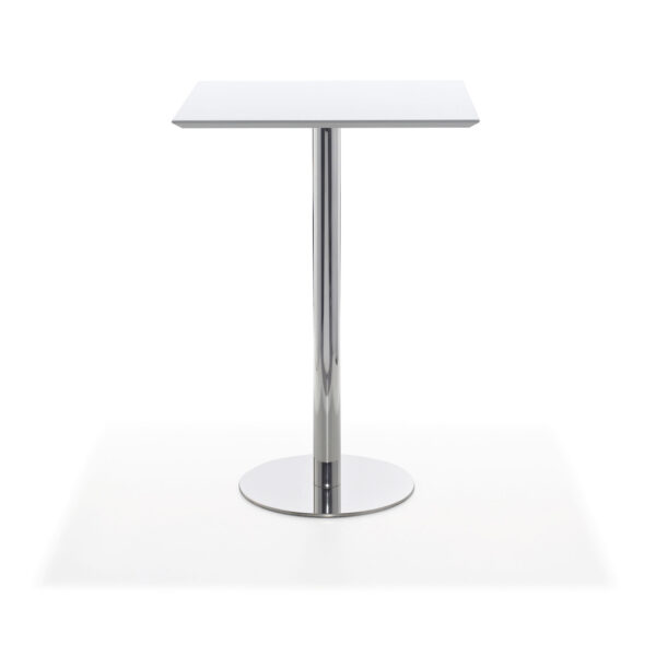 Enzo bar table MDF 79 x 79 cm white