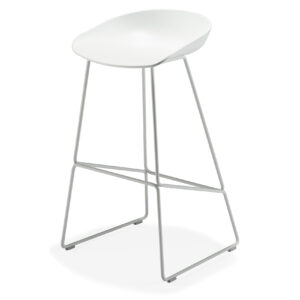 about a stool white metal - weiß