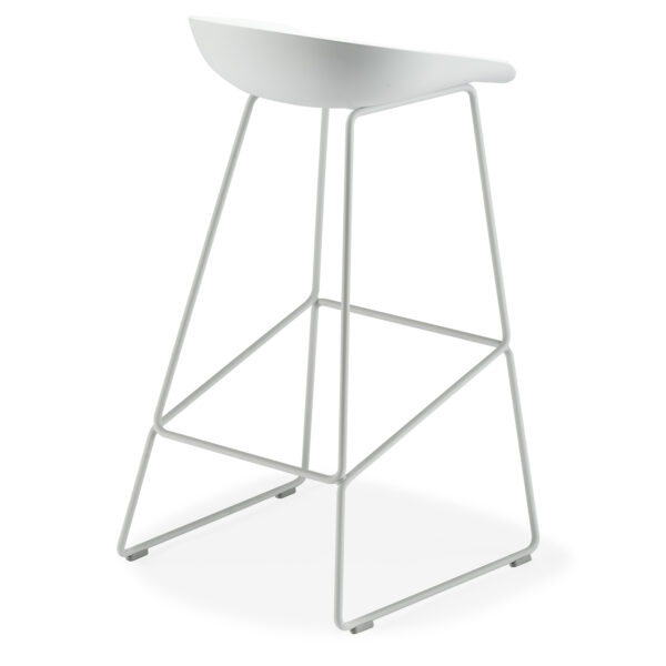 about a stool white metal - Image 2