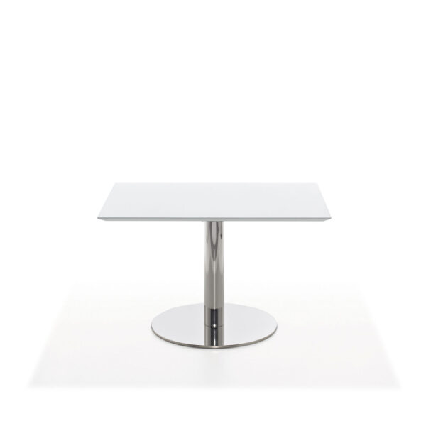 Enzo side table MDF 79 x 79 cm white