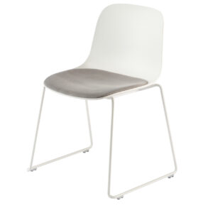 Seela fabric - white/gray