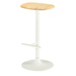 Flink barstool - white/oak